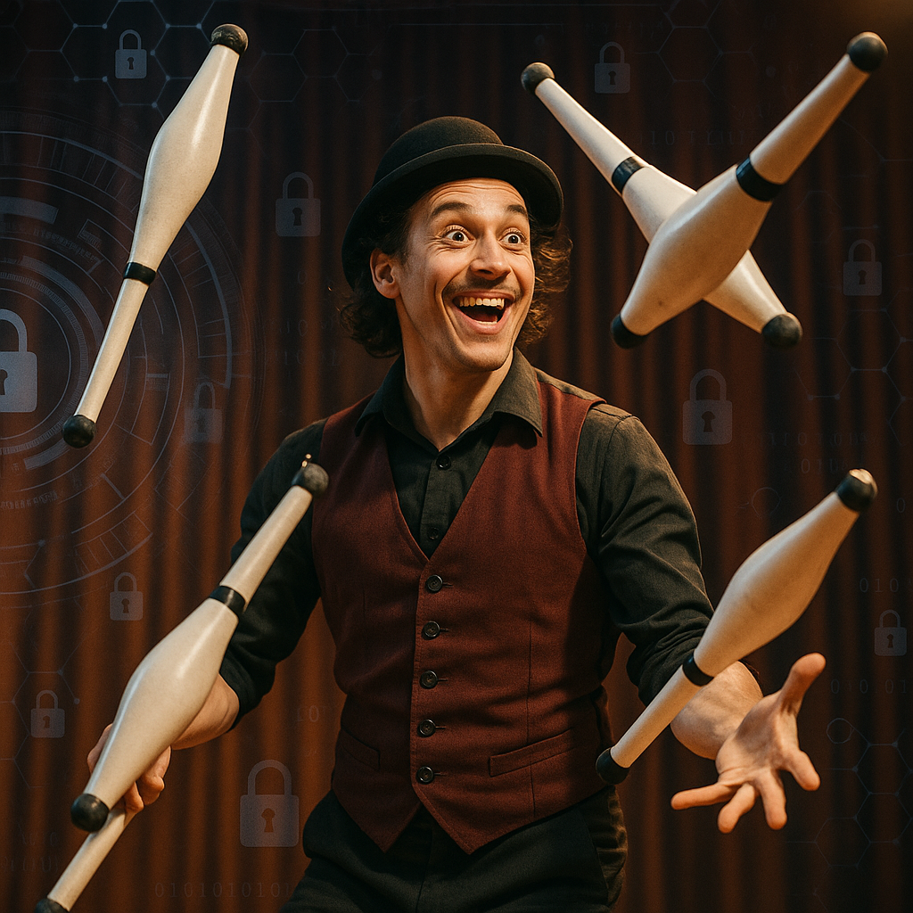 Mastering Cybersecurity: Juggling Tips from the Stage